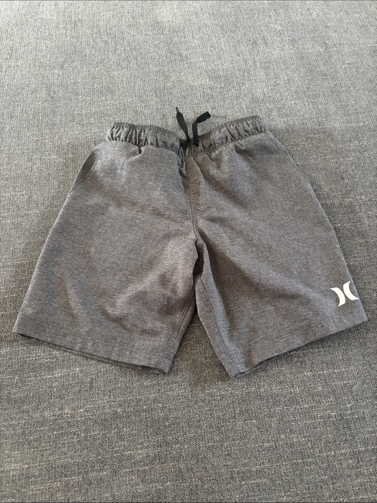 Hurley Other - Hurley Boys Gray Elastic-Waist Athletic Shorts